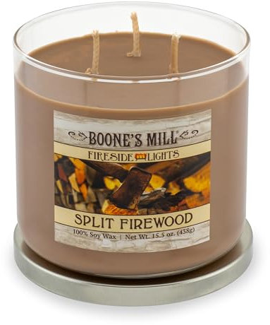 Squire Boone's Split Firewood Scented Soy Candle