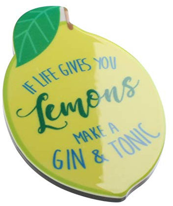If Life Gives You Lemons Make A Gin And Tonic Alcohol Gin Lovers Funny Quote Novelty Magnet