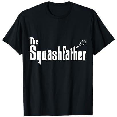 The Squashfather - Squashen Squash Spieler - Squash T-Shirt