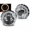 CR-Lights Angel Eyes Scheinwerfer in chrom Cross Look für VW Golf 1 05.1974-07.1983