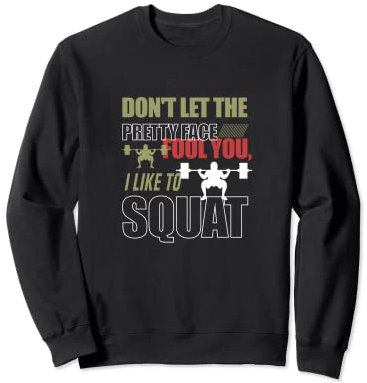 Langhantel, Krafttraining, Krafttraining Sweatshirt
