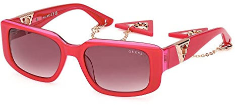 GUESS Damen Gu7891 Sonnenbrille, rosa (Shiny Pink), 53/18/140