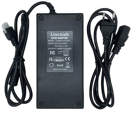 LINCOIAH Netzteil AC/DC Adapter kompatibel mit Boost Kit 180 (8nm) CSL DD/Gran Turismo DD Pro Endor6200-2400750p Endor6200-207050