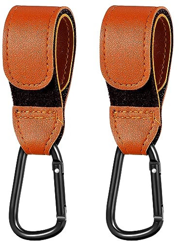2Pcs Buggy Clips, Taschenhaken für Kinderwagen Buggy Clips für Kinderwagen Heavy Duty Haken für Wickeltaschen, Einkaufstaschen, Wickeltaschenhalter für Kinderwagen