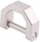 Hamans Auto-Schlüsselanhänger aus Titan, D-Ring, U-Form, Grau, Small