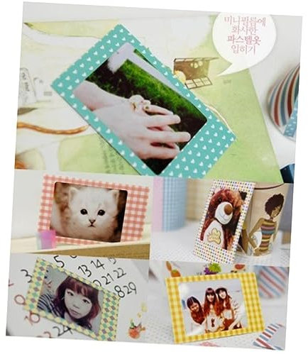 OSALADI 6 Sätze Aufkleber Zum Basteln Fotogeschenk Scrapbook-aufkleber Blumendekoration Scrapbooking-aufkleber Applikationen Verzierungen Kreative Fotoverzierung Kind Laptop Aufkleberpaket