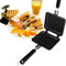 Piastra Professionale a Doppia Faccia pressofusa, Rivestimento Antiaderente, Padella per Pancake fritti, pentole da Cucina per Uso Domestico, Alluminio Interesting