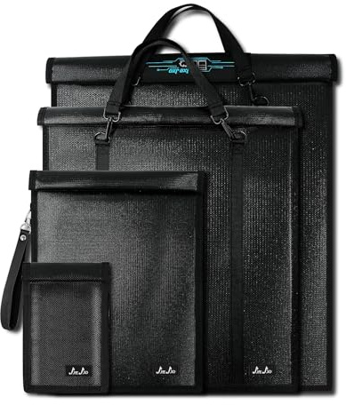 JXE JXO Faraday-Tasche für Handys, Tablets und Laptops, Militärqualität, EMP-Schutz, RFID-Tasche
