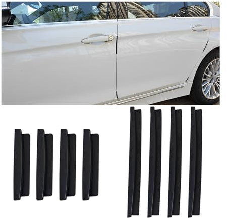 CGEAMDY Car Door Protector Bumper, Vehicle Door Edge Guard Strip, Car Side Door Edge Protector Protection Decorative Anti-collision, Car Doors Anti-collision Strip for Cars Truck Doors(Black)