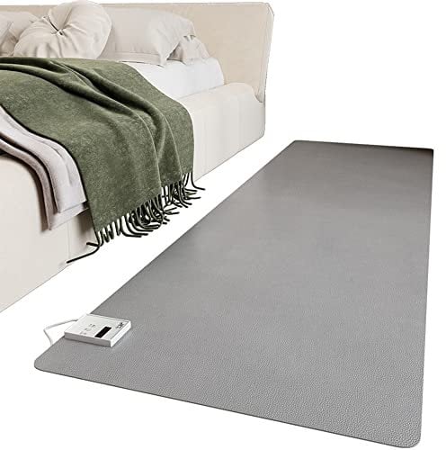 Infrarot-Bodenheizung, elektrisch, beheizter Teppich, wasserdicht, für den Innenbereich, 60 x 190 cm, 6 Gänge, ideal für Yoga-Übungen und Komfortheizung