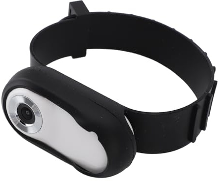 NIZUUONE Pet Collar Camera, HD 1080P Wide Angle USB Rechargeable Adjustable Camera Collar for Dogs Cats Outdoor Activities
