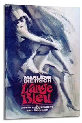 Band Album Cover Marlene Dietrich Musikalbum-Cover, Rock-Wand-Collage-Set, Band-Poster, Raumästhetik, Poster, Albumcover, signierte limitierte Poster, Leinwand-Wandkunst für Wanddekoration, 61 x 91,4
