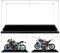 AAABOX 50x20x35cm Groß Vitrine, 3mm Dick Transparente Acryl Schaukasten für Lego Technic BMW M 1000 RR Motorrad 42130 Yamaha MT-10 SP 42159 Ducati Panigale V4 S 42202