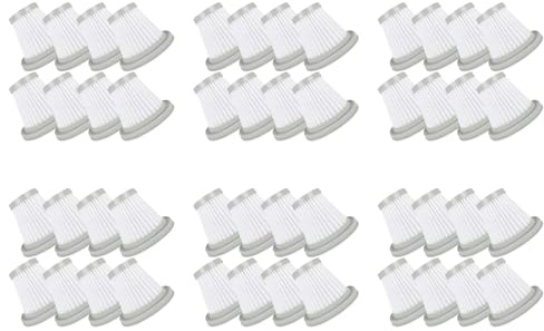 Xnuiasqe Filters 24Pcs for DX118C DX128C Vacuum Cleaner Accessories Elements Sweeping Robot Replacement Part Cleaning