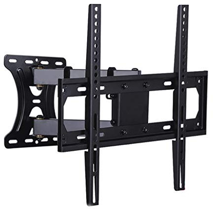 Support Mural pour téléviseur, Support Mural pour téléviseur en Porte-à-Faux, pour la Plupart des téléviseurs de 32 à 55 Pouces, supporte jusqu'à 30 kg, diamètre Maximal de 400 x 4