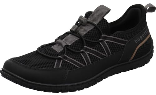 bugatti Bermudas Herren Sneaker Low Textil/Synthetik schwarz