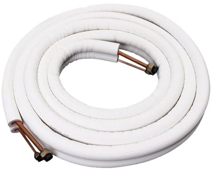 Tubos De 1/2/3/4/7 Metros, Accesorios De Aire Acondicionado De 1/4 ''3/8'', for Kit De Cableado De Tuberías De Bobina De Aire Acondicionado Dividido Empaquetado(3M)