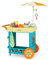 Little Tikes 2-In-1 Lemonade and Ice Cream Stand - Interactive Playset for Kids - With 25 Accessories & Chalkboard - Pushable Cart with Built-In Storage