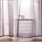 MIULEE 2er Set Voile Vorhang mit Ösen Transparente Gardine aus Voile Polyester Ösenschal Transparent Wohnzimmer Luftig Dekoschal für Schlafzimmer Lila 160 x 140cm H x B, Grommet Top