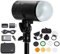 GODOX AD100 Pro Portable Flash Head with AK-R1 Accessory Kit 100Ws TTL HSS Magnetic Fit Lightweight Portable Compact Off-Camera Strobe Modelling Light Wireless Li-ion Battery AD100Pro Studio Photo