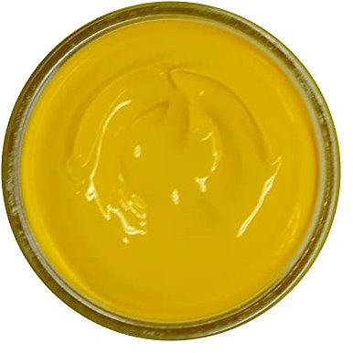 Famaco 50ml Yellow Leather Deluxe Boot and Shoe Cream Polish With Polishing Duster - Long Lasting Shine Protector Kit for Boots and Shoes
