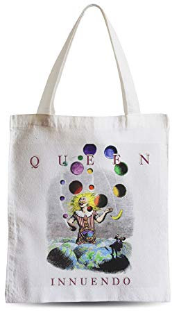 Tote Bag Einkaufstasche Innuendo Queen Freddie Mercury Album Rock 80er