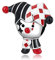 Poker Clown Pendant Charm 925 Sterling Silver Charm Fits For Pandora Bracelet Necklace