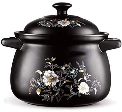 Casserole Cookware Dutch Oven Ceramic Casserole Health Soup Pot Household High Temperature Casserole Fast Heat Transfer (Size: XL) (X) (Medium) Aesthetic and practical