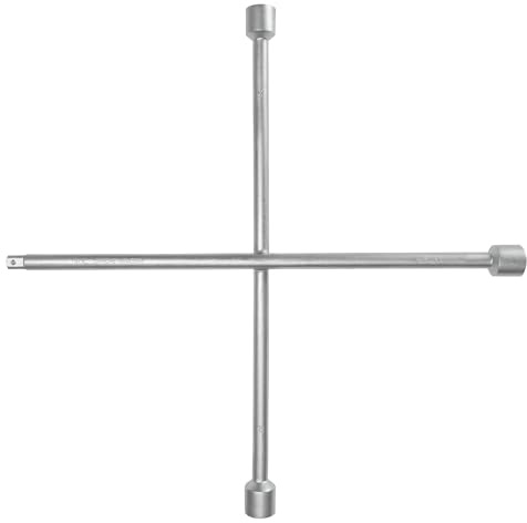 MJW 3/4 Kreuzschlitz Radschlüssel, DIN 3121, aus Chrom-Vanadium-Stahl, für Land- und Baumaschinen, von Profis empfohlen