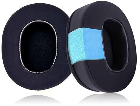 Hyperx Cloud Alpha Ohrpolster, Cooling Gel Ersatz Ohrpolster Earpads Kompatibel mit Kingston HyperX Cloud Alpha, Cloud Flight, Cloud 1/2 und Cloud Stinger-Kopfhörern (Kühlgel)