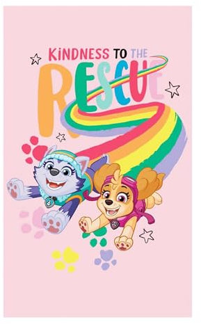 Theonoi Kinder Handtuch 100% Baumwolle Gesichtstuch Waschlappen (Paw Girl)