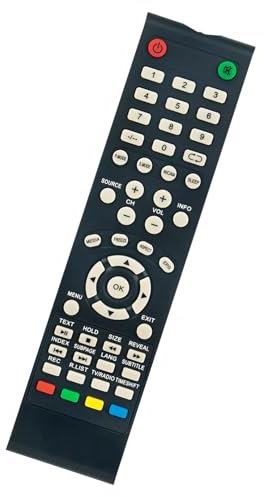 ALLIMITY Telecomando Compatibile con Nevir LED LCD TV NVR-7420-42HD-N NVR-7423-32HD-N NVR742042HDN NVR742332HDN