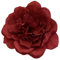 LXJLXD Pince à cheveux confortable en forme de rose pour femme - Élégante et pratique - Décoration de cheveux polyvalente (bordeaux pivoine)