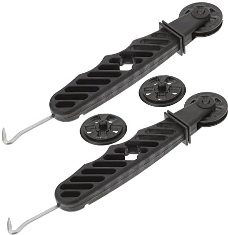 SHINEOFI 1 Set Strumento Installazione Per Zanzariere Ganci Per Rullino Con Ergonomico Per Riparazione Zanzariere E Schermi Per Installazione Facile E Veloce 2 Pezzi