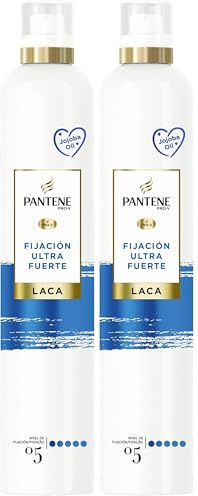 Pantene Pro-V Laca de Fijación Ultrafuerte, con Aceite de Jojoba, 300 ml (Paquete de 2)