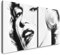 Paul Sinus Art GmbH Marilyn Monroe 120x60cm - 2 Wandbilder je 60x60cm Kunstdruck modern Wandbilder XXL Wanddekoration Design Wand Bild