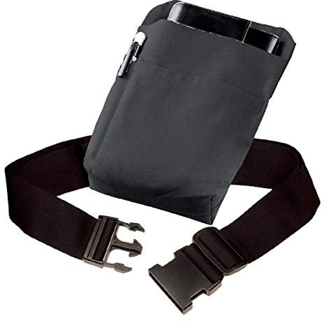 schuerzenmarkt.de Kellnertasche + Gürtel (Drunkelgrau)