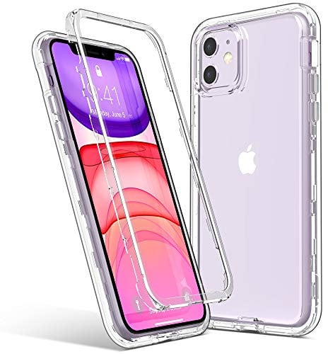 ULAK for iPhone 11 Case Shockproof Glitter Case Soft TPU Bumper Cover Transparent Protective Phone Case for iPhone 11 6.1 inch (NO SCREEN PROTECTOR) - Crystal Clear
