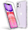 ULAK for iPhone 11 Case Shockproof Glitter Case Soft TPU Bumper Cover Transparent Protective Phone Case for iPhone 11 6.1 inch (NO SCREEN PROTECTOR) - Crystal Clear