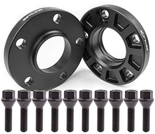 Estilo-R Spurverbreiterung 5x120 30mm 2x15mm Ø72,6 ABE schwarz für BMW E46 E60 E90