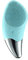 SONGQEE Sonic Facial Cleansing Brush Electric, Waterproof Silicone Face Massager Brush Rechargeable Face Scrubber, Mini Skin Cleanser Exfoliator for Anti-Aging Skincare (Green) (Green)
