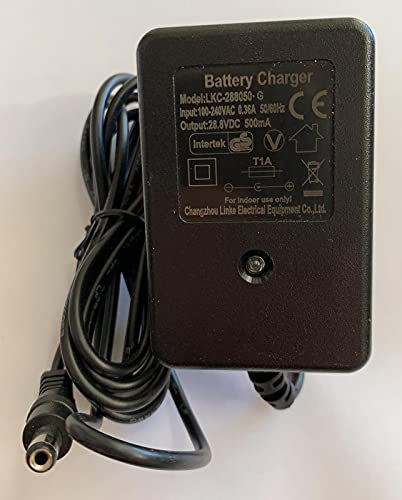 Indalchess Caricabatterie 24V E 500mAh per Auto ELETTRICA Bambini per Bambini