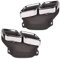 Bapmic 2x Auspuffendrohr Endrohre Auspuffblenden Blende Kompatibel mit Mercedes-Benz C63 AMG W205 2015-2018 Car Exhaust Muffler Tailpipe Rear Pipe