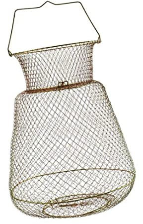 Lobster Mesh Fishing Net,Metal Lobster Mesh,Prawn Crab Cage Folding Trap Net, Foldable Metal Wire Fish Shrimp Basket