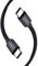 AMPLE Google Pixel 9A Charger Cable Nylon Braided 1M Charger Lead USB C to USB C Charging Cable for Google Pixel 9/9 Pro XL/9 Pro Fold/8/7/6/5/4/3/2/XL/8 Pro/8A/7A/6A/6Pro/5A/4A /3A (BLACK)