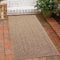CARPETIA Robuster In- und Outdoor Teppich Läufer modern Jute Look wetterfest Balkon Terrasse Esszimmer 60x90 cm