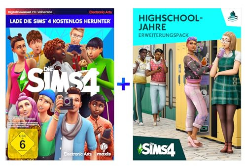 Die Sims 4 + Die Sims 4 Highschool-Jare (EP12) | PC Download