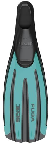 SEAC Fuga, Taucherflosse zum Tauchen, Freitauchen und Schnorcheln für Erwachsene mit geschlossenem Fußteil, Made in Italy