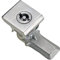 Serrure d'angle carrée en acier inoxydable 304, for armoire électrique, serrure Marine scellée, 1 pièce
