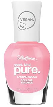 Sally Hansen Smalto Good,Kind, Pure, Just Bloom, Formula vegana, Ultra brillante, Asciugatura rapida, 10 ml